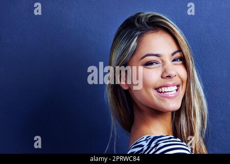 Confidence Is A Turn On. Portrait Of A Beautiful Young Woman In ...