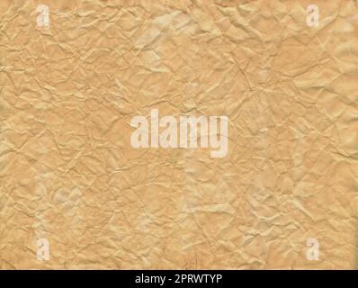 Old crumpled paper texture background Stock Photo