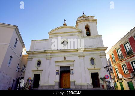 CROTONE, ITALY - SEPTEMBER 5, 2022: Crotone Cathedral, Calabria, Italy Stock Photo