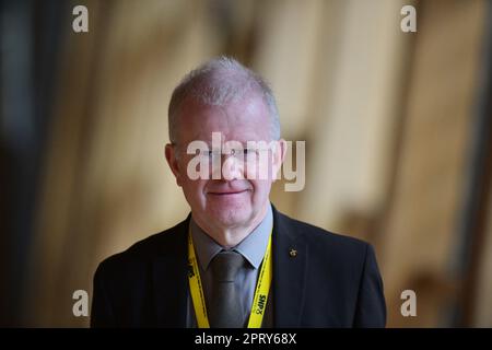 Edinburgh Scotland, UK 27 April 2023. First Minister of Scotland Humza ...