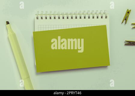 Multiple Assorted Collection Office Stationery Photo Placed Over Table Stock Photo