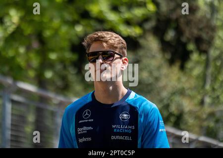 BAKU, AZERBAIJAN, baku city  circuit, 27.April.2023: #1, Max VERSTAPPEN, Red Bull Racing, Honda, during the Azerbaijan Formula One Grand Prix at Baku Stock Photo