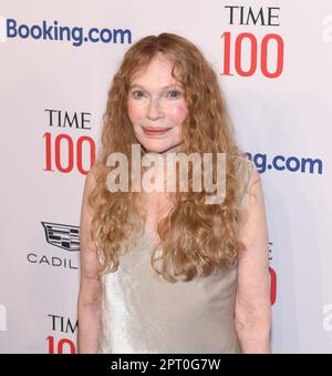 New York, USA. 26th Apr, 2023. Mia Farrow attends the 2023 Time100 Gala at Jazz at Lincoln Center on April 26, 2023 in New York City. Photo: Jeremy Smith/imageSPACE Credit: Imagespace/Alamy Live News Stock Photo