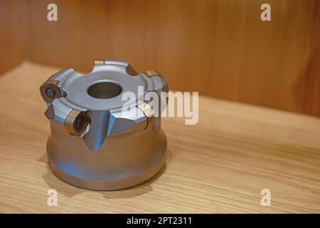 Indexable tool on the table for cnc machines Stock Photo - Alamy