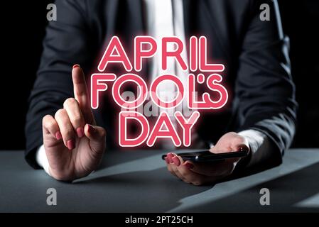 Hand writing sign Good Better Best, Concept meaning Practical jokes humor pranks Celebration funny foolish Stock Photo