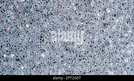 Close-up Macro of foam cushioning texture Stock Photo