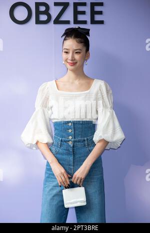 South Korean actress Han Ye-seul, attends a photo call for the Louis Vuitton  launching at Louis Vuitton Seoul in Seoul, South Korea on October 30, 2019.  (Photo by: Lee Young-ho/Sipa USA Stock