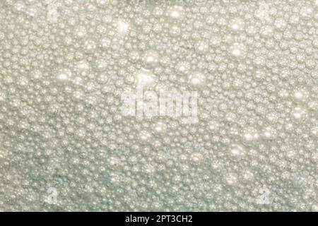 glimmering soap bubbles, abstract backgrounds Stock Photo