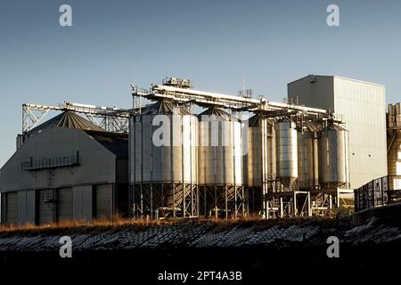 Industry, Montrose, Angus, Scotland Stock Photo