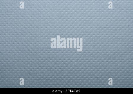 White dotted paper macro. background. napkin surface close up Stock Photo