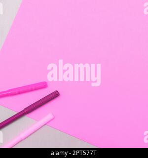 Multiple Assorted Collection Office Stationery Photo Placed Over Table Stock Photo