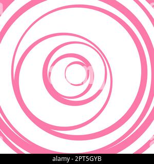 Business concept Empty template copy space isolated Posters coupons promotional material. Multiple Layers of Circle Concentric Converging Spiraling Ve Stock Photo