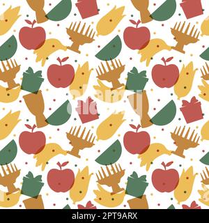 Happy Kwanzaa Holiday African Seamless Pattern Design with Festival Style  Element on Template Hand Drawn Cartoon Flat Illustration Stock Photo - Alamy