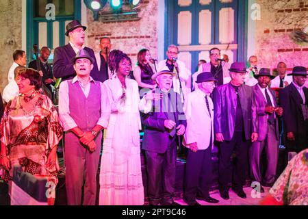 Buena Vista Social Club, Music, Musicians, Concert, Havana, Cuba Stock Photo