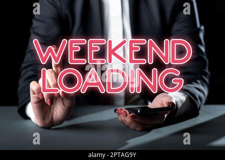 Text caption presenting Click Like Share, Business concept Starting Friday party relax happy time resting Vacations Stock Photo