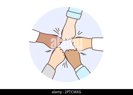 Free Vectors | Family to join hands (monochrome line drawing)