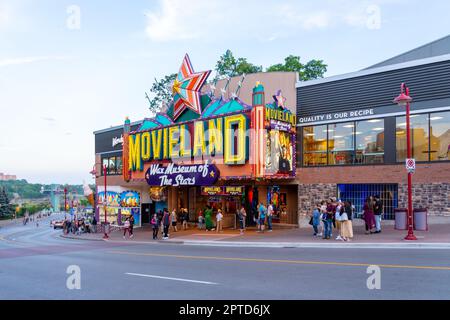Niagara Falls, Ontario, Canada - June 29, 2022: View of Clifton