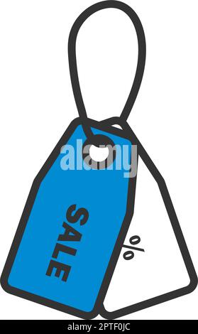 Discount Tags Icon Stock Vector