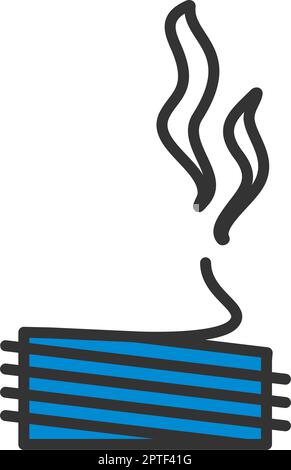 Solder Wire Icon Stock Vector