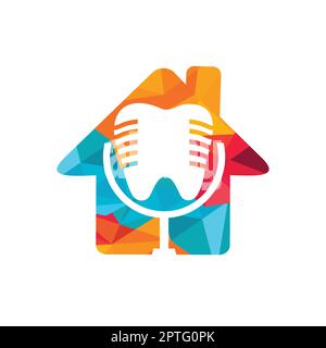 Dental podcast vector logo design template. Stock Vector