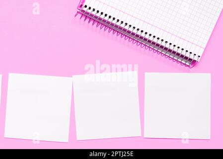 Multiple Assorted Collection Office Stationery Photo Placed Over Table Stock Photo
