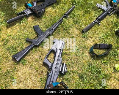 Paintball ammo closeup Stock Photo - Alamy