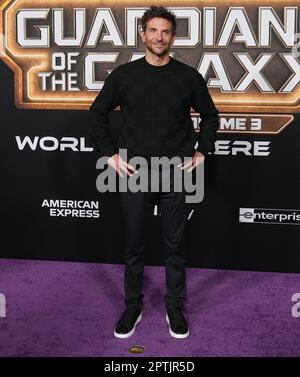 Los Angeles, USA. 27th Apr, 2023. Bradley Cooper arrives at the GUARDIANS  OF THE GALAXY VOL. 3 World Premiere held at the The Dolby Theater in  Hollywood, CA on Thursday, ?April 27