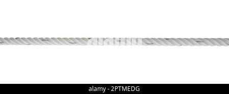 Rope isolated on white background. Include clipping path. Stock Photo