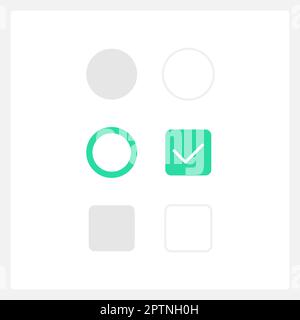 Disabled register button UI element template Stock Vector Image & Art ...