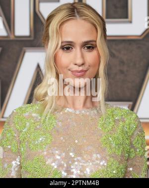 Los Angeles, USA. 27th Apr, 2023. Maria Bakalova arrives at the GUARDIANS OF THE GALAXY VOL. 3 World Premiere held at the The Dolby Theater in Hollywood, CA on Thursday, ?April 27, 2023. (Photo By Sthanlee B. Mirador/Sipa USA) Credit: Sipa USA/Alamy Live News Stock Photo