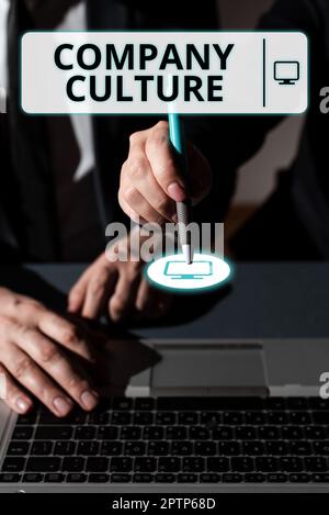 Text Caption Presenting Company Culture, Conceptual Photo The ...