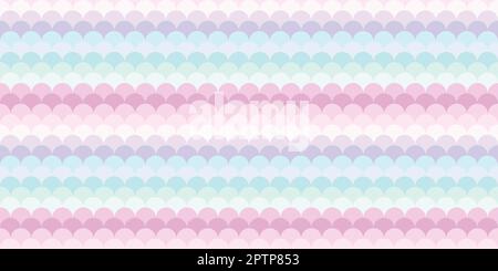 Fish scale colorful abstract geometric background pattern Stock Vector