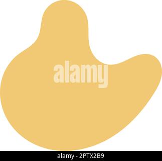Abstract shape contemporary modern art design element illustration for background Stock Vector