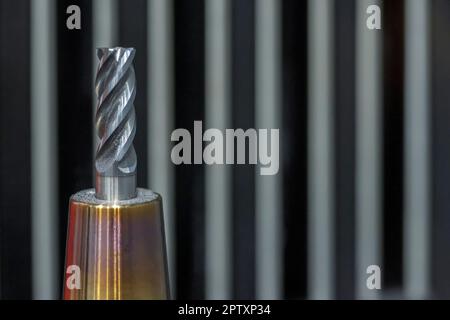 CNC Machine tools endmill solid endmill Stock Photo