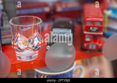 London, UK. 28th Apr, 2023. London gets ready for the Coronation of King Charles III on May 6th 2023. Credit: Sinai Noor/Alamy Live News Stock Photo