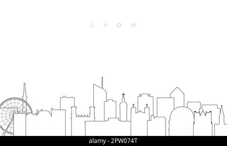 Lyon 01-9 (Black) Stock Vector