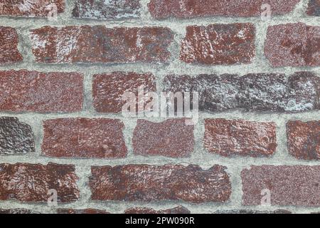 Modern wallcovering background texture with brick pattern. Stock Photo