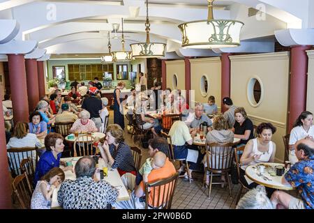 Pocono Mountains Poconos Pennsylvania,Stroudsburg,Main Street,Mollie's Restaurant and Commissary,dining,eating out,local cuisine,food,visitors travel Stock Photo