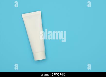 close up of a toothpaste or beauty cream tube on white background Stock ...