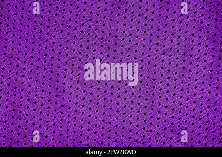 Sport Clothing Fabric Texture Background. Top View of Cloth Textile Surface. Colored Basketball Shirt with Text Space Stock Photo