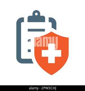 Patient card vector icon Stock Vector