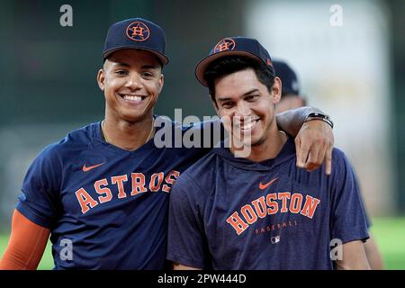 Mauricio Dubon Houston Astros Home Gold Collection Jersey by NIKE