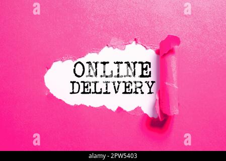 FAST DELIVERY text written on pink-black lines stamp sign Stock Photo ...