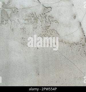 White stucco wall. Grey painted cement wall texture. Old grunge textured background. Perfect background with copy space for text Stock Photo