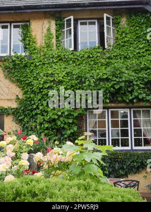 Adare, Ireland is considered as one of the 'Prettiest Towns in Ireland' Stock Photo