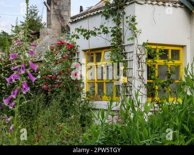 Adare, Ireland is considered as one of the 'Prettiest Towns in Ireland' Stock Photo