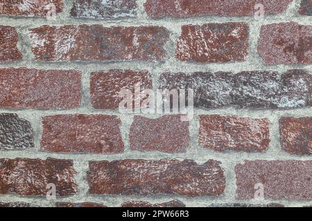 Modern wallcovering background texture with brick pattern. Stock Photo