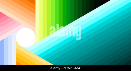 Colorful photo camera abstract background. Colorful photography background. Stock Vector