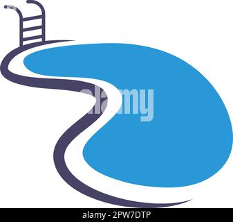 Pools icon logo design Stock Vector Image & Art - Alamy