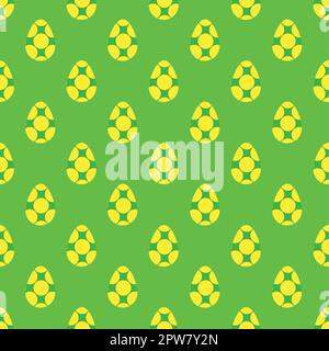 Seamless egg pattern Stock Vector